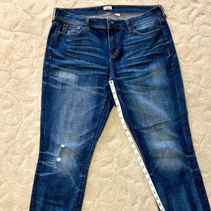 J.Crew Ladies Slim Straight Denim Jeans- Excellent Pre-owned Condition! Size 30